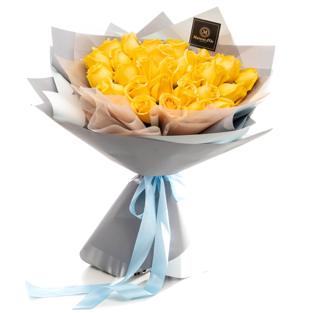 Buchet de trandafiri "Love of the sun" - Trandafiri