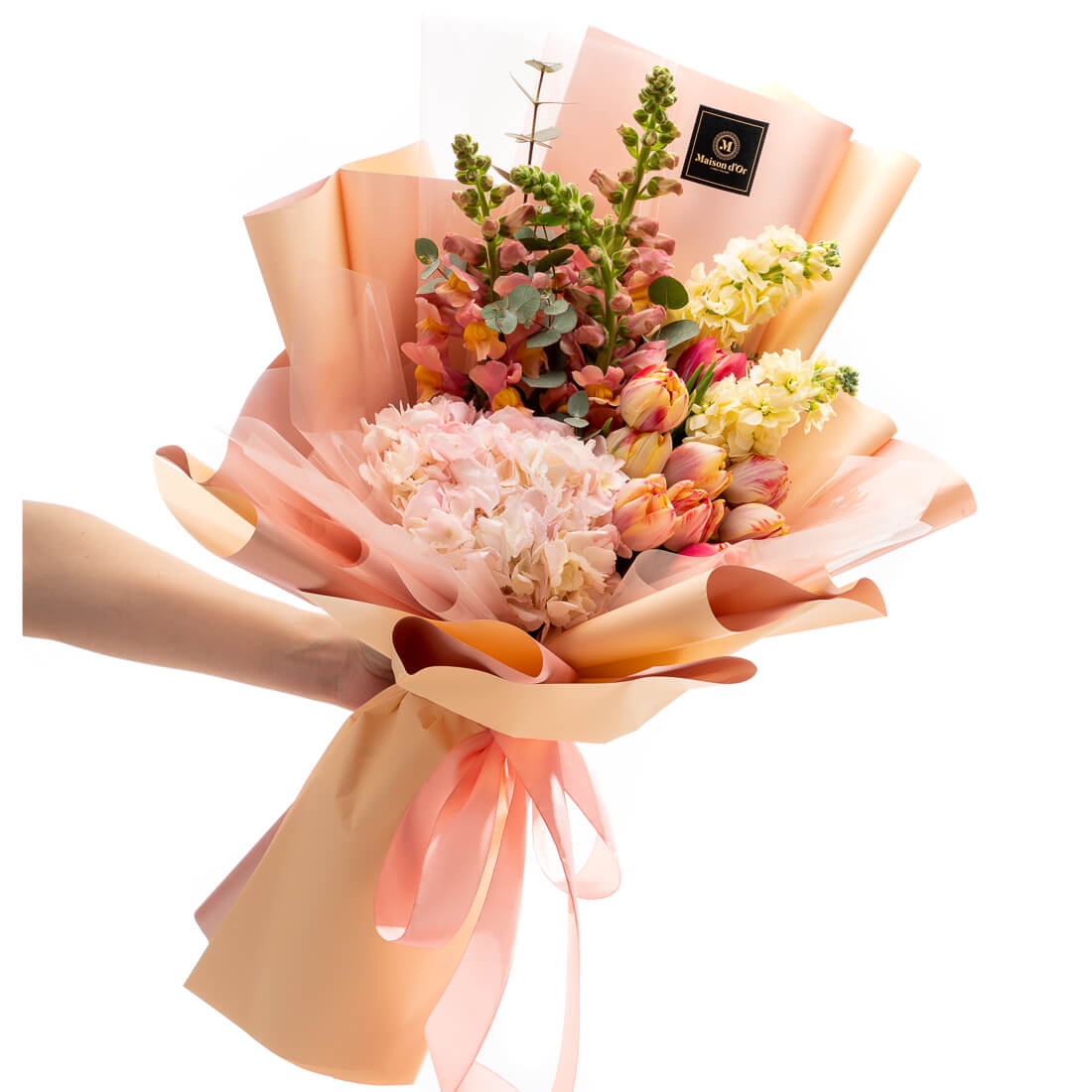 Buchet de flori Lollipop Sensation - Antirrhinum |Hortensie|Lalea