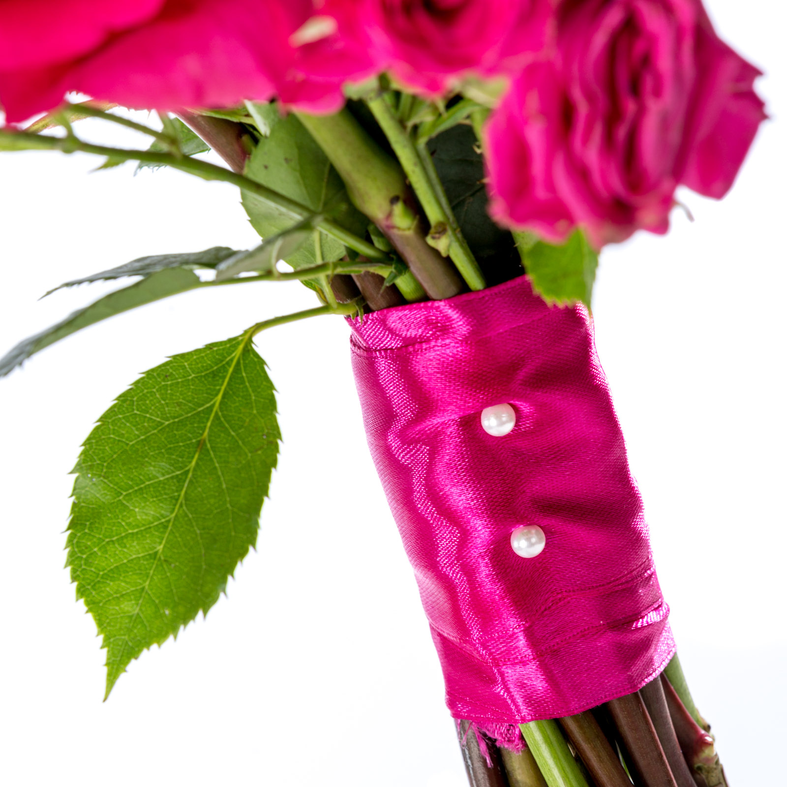 Buchet de mireasa "Pure Passion" - Minirosa|Trandafiri