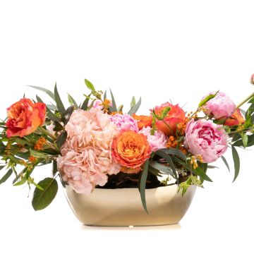  Floral arrangement with peonies, Cannes