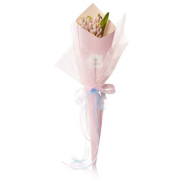 Buchet de flori cu 5 zambile multicolore			