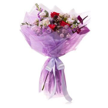 "Pretty in pink" Flowers Bouquet