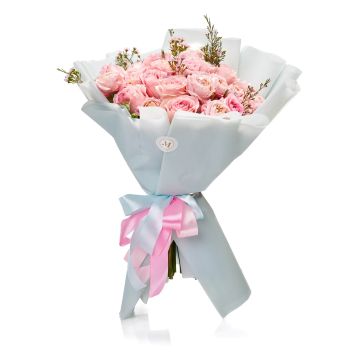 Buchet de trandafiri Pink Day 				