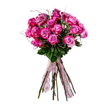 Bouquet 25 Roses Mov "Mystery"