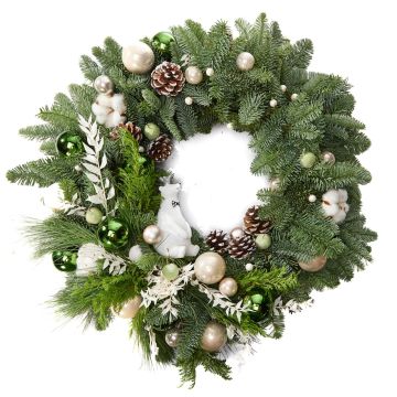 Christmas arrangement with Protea