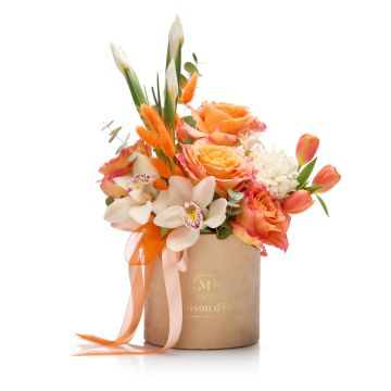 Aranjament floral Elegance d'Orange