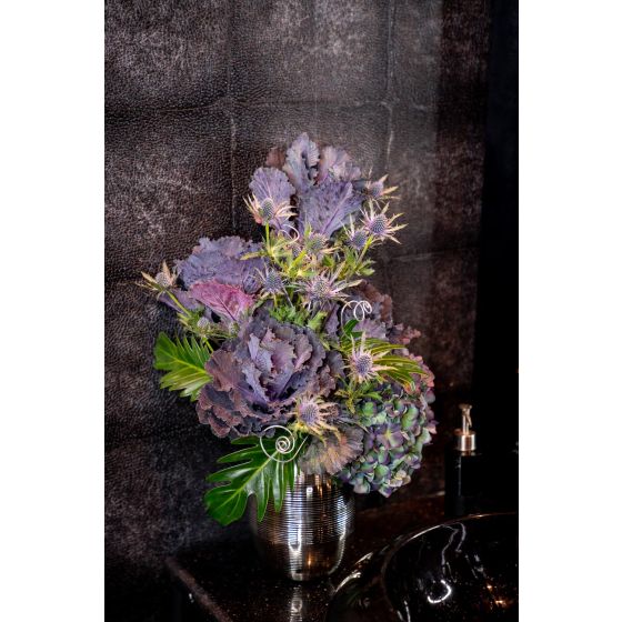 Brassica floral arrangement