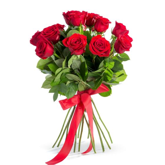 Bouquet of 15 Red Roses