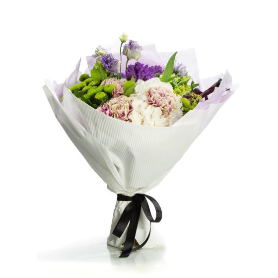 Bouquet Lisianthus and Carnations