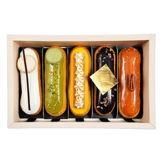 Box With 5 Eclairs - By Chocolat