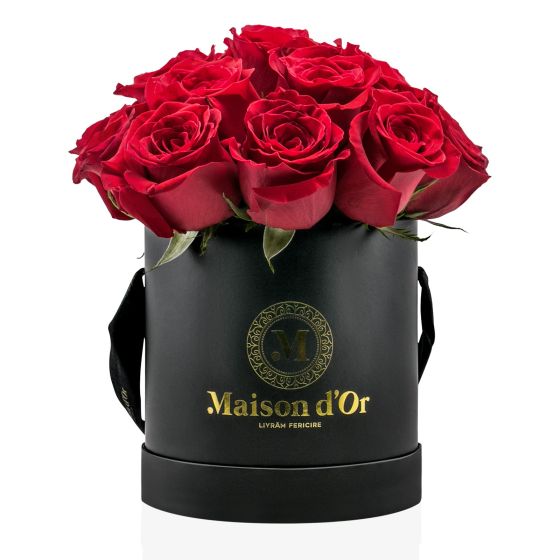 Black box 15 red roses