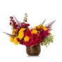 Aranjament floral cu astilbe si curcuma				