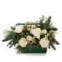  Floral arrangement with astrantia and white roses