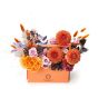 Halloween pink floral arrangement