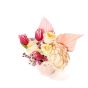 Aranjament floral cu hortensie si lalele corporate 
