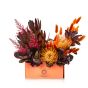 Halloween red floral arrangement