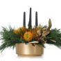 Aranjament floral de Craciun "Golden times"