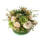 Halloween green floral arrangement