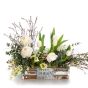 Aranjament floral in cos cu Lalele si Myrica