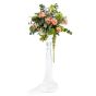 Floral wedding arrangement made of viburnum, mini rose