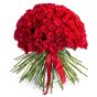 Bouquet of 101 red roses