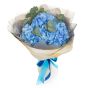 Buchet de flori 3 hortensii albastre
