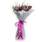 Buchet de flori cu clematis Preety in Purple