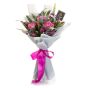 Buchet de flori cu clematis Preety in Purple