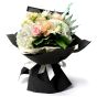 Hydrangea and mini rose bouquet