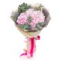 Bouquet of flowers 3 pink hydrangeas