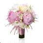 Pink peony bridal bouquet