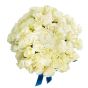 Bouquet of 75 white roses