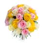 Buchet 45 Trandafiri Multicolori Undying Love