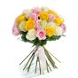 Buchet 45 Trandafiri Multicolori Undying Love