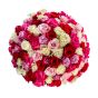Bouquet 149 multicolored roses