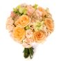Lisianthus bridal bouquet