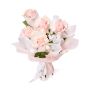 Bouquet with 5 pink roses