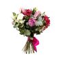 Bouquet of Pink Roses and Pink Lily