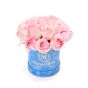 Box of 23 blue roses