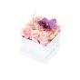 Box of pink roses and sale