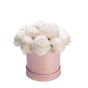 Flower box with white peonies Jessica