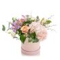 Cutie roz cu flori Isabella