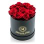 Box of 9 red cryogenic roses