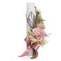 Short wedding candle Pink roses