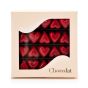 Cutie cu 9 trandafiri rosii, Praline Inima, si ursulet  - Mini Valentine's Day