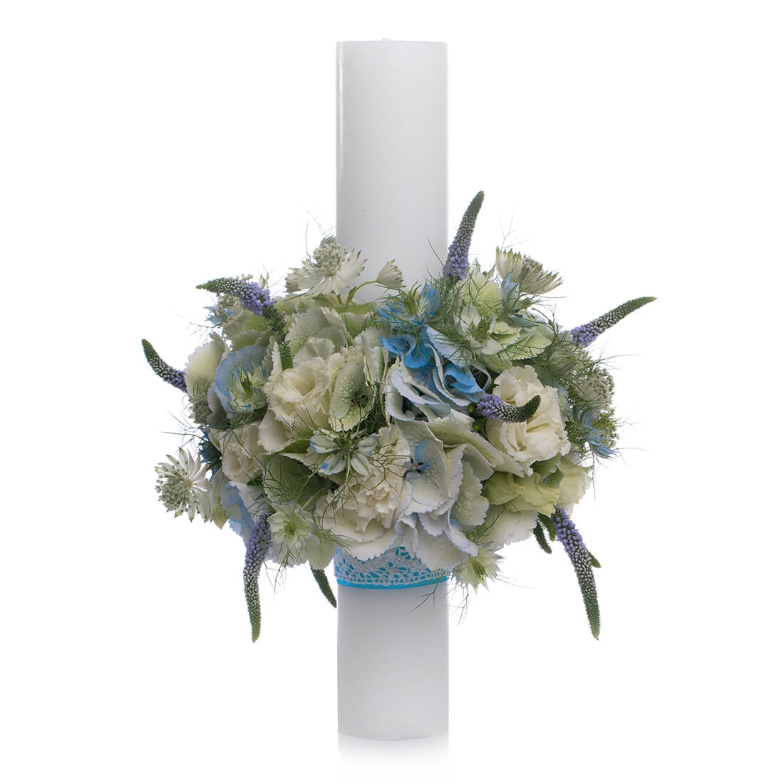 Lumanare Botez Little Baby - Hortensie|Nigella